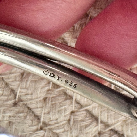 DAVID YURMAN CABLE THICK TWIST HINGED BANGLE BRACELET SILVER - Picture 5 of 14